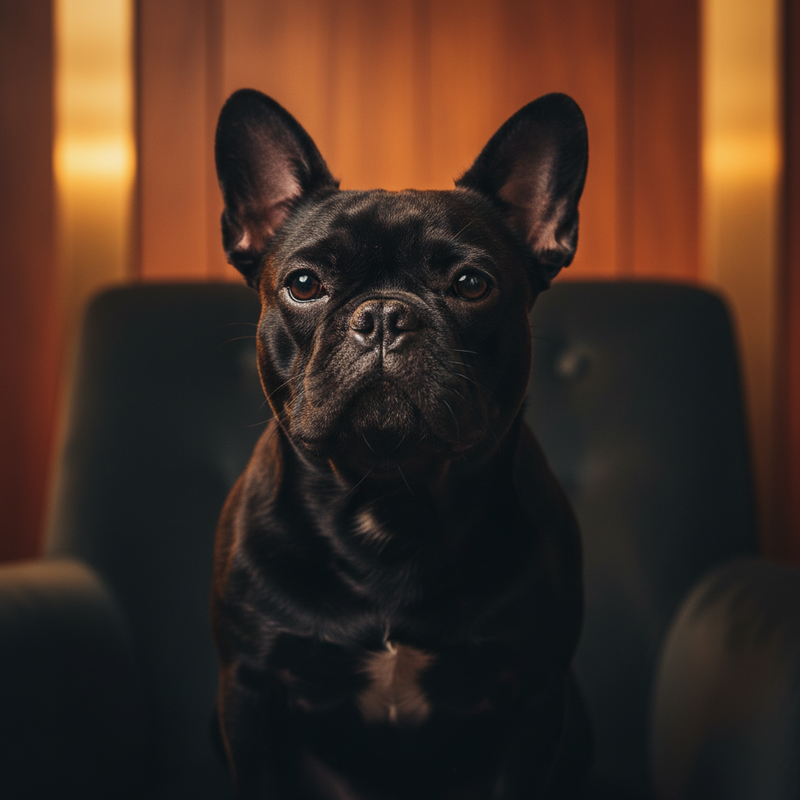 B - Black French Bulldog