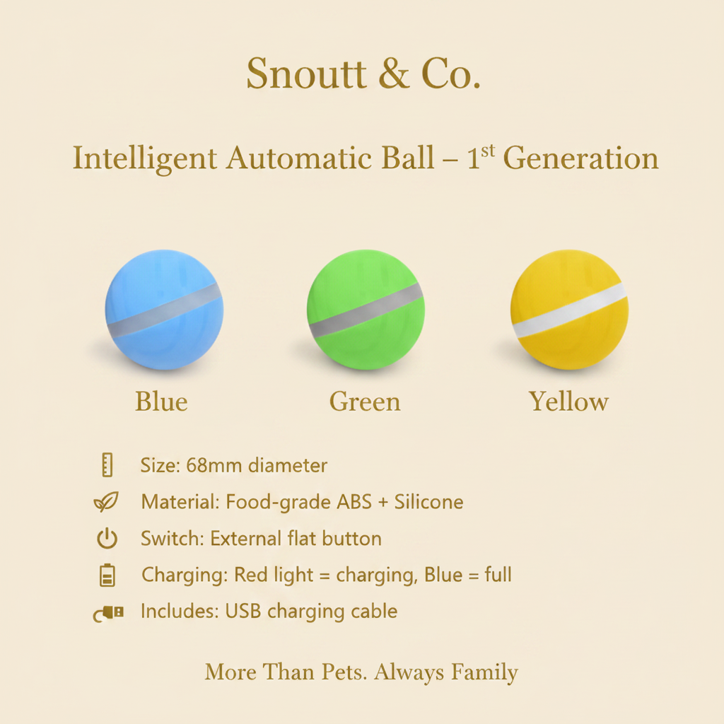 Intelligent Automatic Ball 1st Generation Product Spec Card
